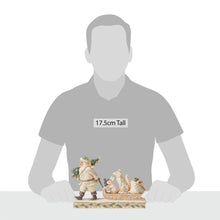 Load image into Gallery viewer, Woodland Santa/Animals on Sled