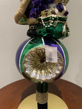 Load image into Gallery viewer, Mardi Gras Santa Tree Topper (European Made)