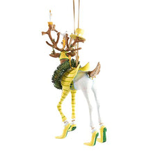 Load image into Gallery viewer, Patience Brewster Dash Away Prancer Reindeer Ornament