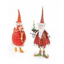 Load image into Gallery viewer, Patience Brewster Dash Away Red Mrs. Santa Ornament