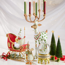 Load image into Gallery viewer, Patience Brewster Dash Away Vixen Reindeer Candelabra