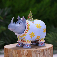 Load image into Gallery viewer, Patience Brewster Jambo Roberta Rhino Mini Ornament