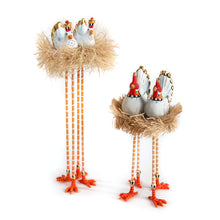 Load image into Gallery viewer, Patience Brewster Nativity Chicken & Dove Figures