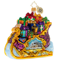 Load image into Gallery viewer, Christopher Radko: Quite The Scenic Sleigh