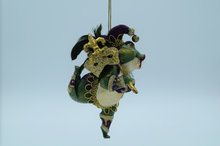 Load image into Gallery viewer, Katherines Collection New Orleans Mardi Gras Purple Frog Lady