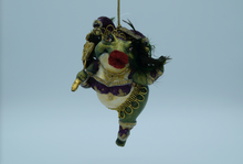 Load image into Gallery viewer, Katherines Collection New Orleans Mardi Gras Purple Frog Lady