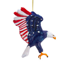 Load image into Gallery viewer, Stars and Stripes Eagle Ornament