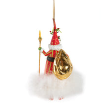 Load image into Gallery viewer, Patience Brewster Dash Away Nicholas Santa Ornament