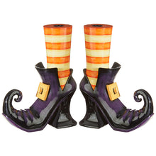 Load image into Gallery viewer, 10&quot; WITCH SHOE CANDLESTICK
