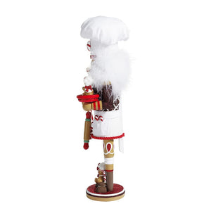 15.5"  Gingerbread Chef Nutcracker