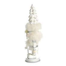 Load image into Gallery viewer, 17.5&quot; Weathered White Tree Nutcracker
