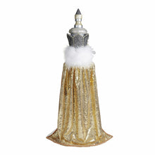 Load image into Gallery viewer, 35.4&quot;Gold and Grey King Nutcracker
