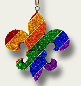 RAINBOW FLEUR DE LIS