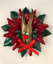 Load image into Gallery viewer, Cajun Reindeer Red Ornament
