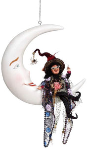Zodiac Witch on Moon, Small
