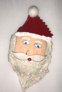 Cajun Santa Crab Ornament