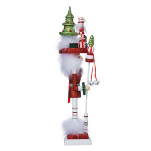 18"  Christmas Tree Hat Nutcracker