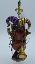 Load image into Gallery viewer, Katherines Collection Mardi Gras Jazz Green Crawfish Musician
