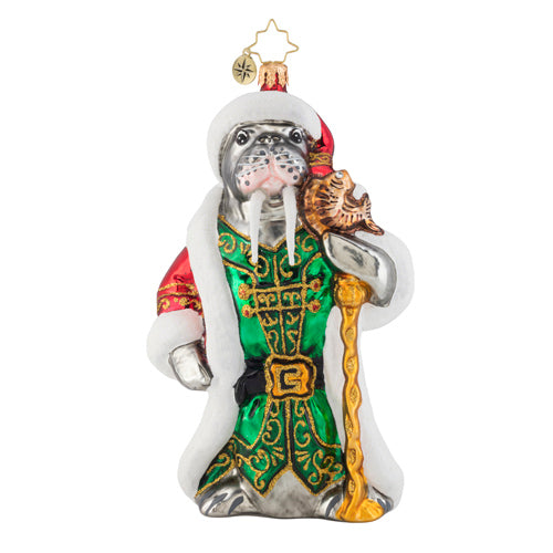 Christopher Radko 6.5-Inch Mardi Gras Claus