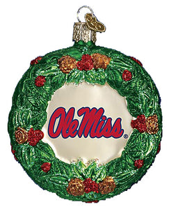 Mississippi Wreath Ornament