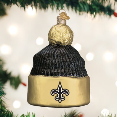 New Orleans Saints Beanie Ornament