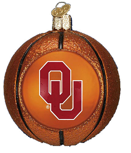 Oklahoma Basketball Ornament