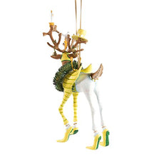 Load image into Gallery viewer, Patience Brewster Dash Away Prancer Reindeer Ornament
