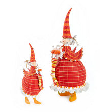 Load image into Gallery viewer, Patience Brewster Dash Away Red Mrs. Santa Ornament
