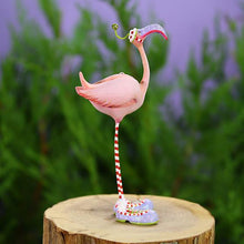 Load image into Gallery viewer, Patience Brewster Jambo Sheldon Flamingo Mini Ornament
