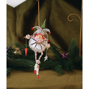 Patience Brewster Krinkles Josie Joker Of Hearts Christmas Ornament
