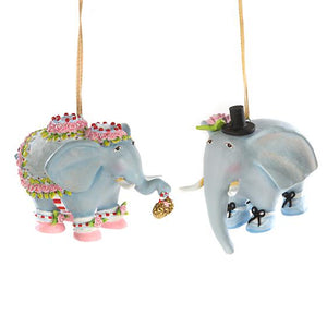 Patience Brewster Noah's Ark Elephant Mini Ornaments