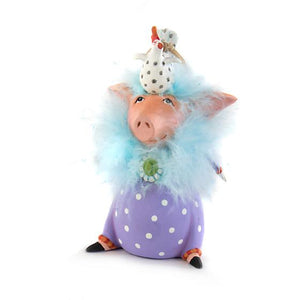 Patience Brewster Philomena Pig Ornament