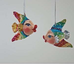 Katherine's Collection Rainbow Kissing Fish