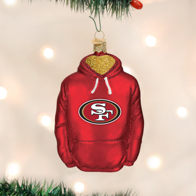 San Francisco 49ers Hoodie Ornament