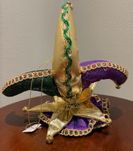 Load image into Gallery viewer, Katherines Collection Mardi Gras Jester Head Tabletop Decoration
