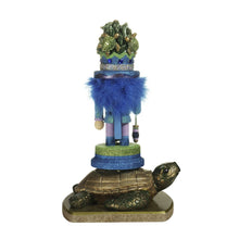 Load image into Gallery viewer, 15&quot; Sea Turtle King Nutcracker
