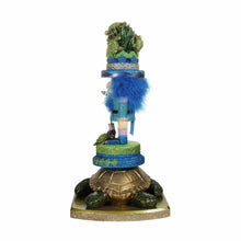 Load image into Gallery viewer, 15&quot; Sea Turtle King Nutcracker
