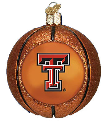 Texas Tech Basketball Ornament