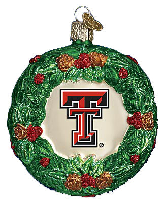 Texas Tech Wreath Ornament
