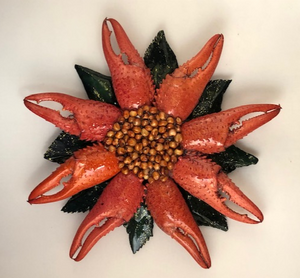 Cajun Poinsettia Flower Ornament
