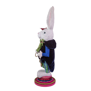 18"White Rabbit Nutcracker