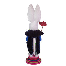 Load image into Gallery viewer, 18&quot; White Rabbit Nutcracker
