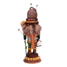 Load image into Gallery viewer, 15&quot; Bee Keeper Nutcracker
