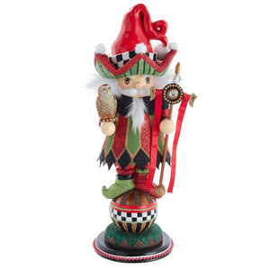 16" Red and Green Wizard Nutcracker