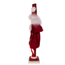 Load image into Gallery viewer, 20&quot; Red Skinny Nutcracker
