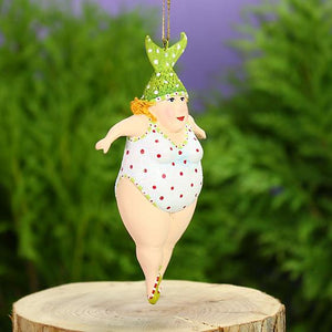 Patience Brewster Synchronized Swimmer Mini Ornament
